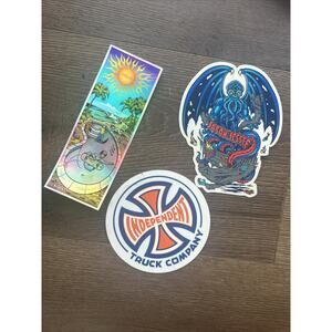 Santa Cruz Skateboarding Sticker !! Jason Jessee , Jimbo Phillips, Independent